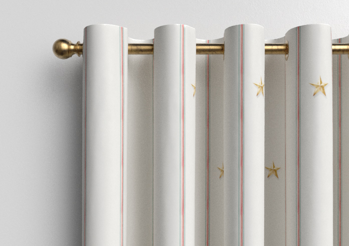 Merrily, Merry Stripy Fairground - Made to Measure Curtains - Image 12